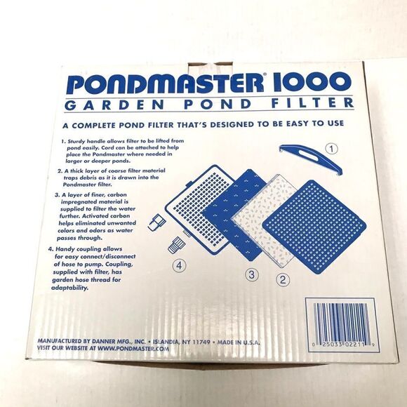 Danner Pondmaster 1000 Garden pond filter - Picture 2 of 4